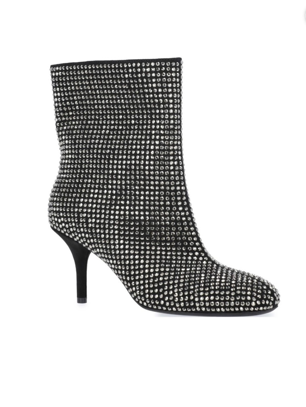 NWT Scoop Black Rhinestone Crystal Stiletto Ankle Boots Women’s Size 6 - Picture 8 of 13